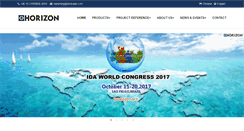 Desktop Screenshot of horizon-water.com